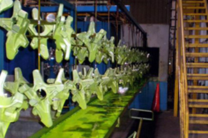 静电喷涂荧光渗透检测线